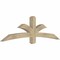 Ekena Millwork Davenport Rough Sawn Timber Gable Bracket, Douglas Fir, 72"W x 21"H x 4"D x 4"F, 7/12 Pitch GBW072X21X0404DAV00RDF - alternate 2